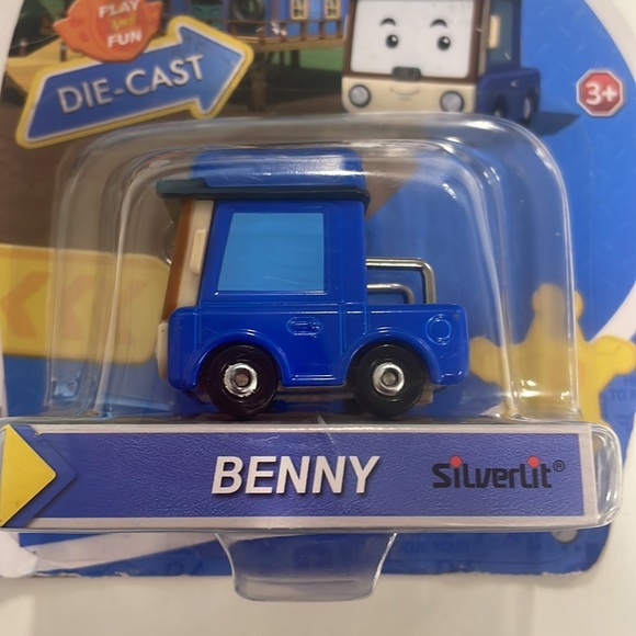Robocar Poli Die-cast Series : Benny Little Car Figure Handheld Toy Genuine - Picture 2 of 7